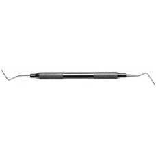 Stainless Steel Instrument Double-ended Probe Williams No.1 - Goldman Fox with empty handle